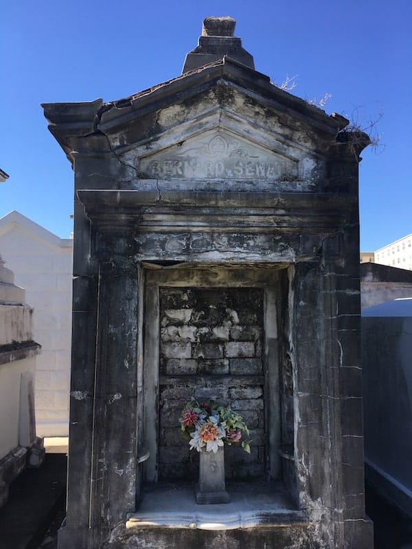 St Louis Cemetery #3 above ground tombs New Orleans LA