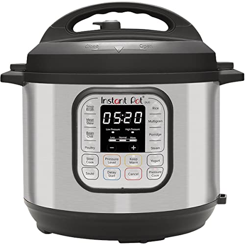 Instant Pot DUO60 6 Qt 7-in-1 Multi-Use Programmable Pressure Cooker