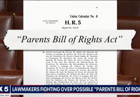 House Republicans Pass Parents Bill Of Rights