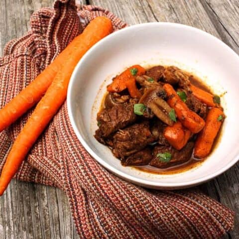 Balsamic Braised Beef Stew | PaleoScaleo.com