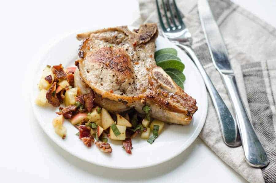 Stuffed Pork Chops | paleoscaleo.com