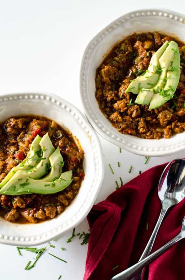 Pumpkin Turkey Chili | PaleoScaleo.com