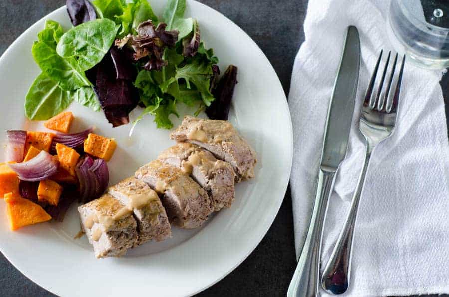 Mustard Glazed Pork Tenderloin | PaleoScaleo.com