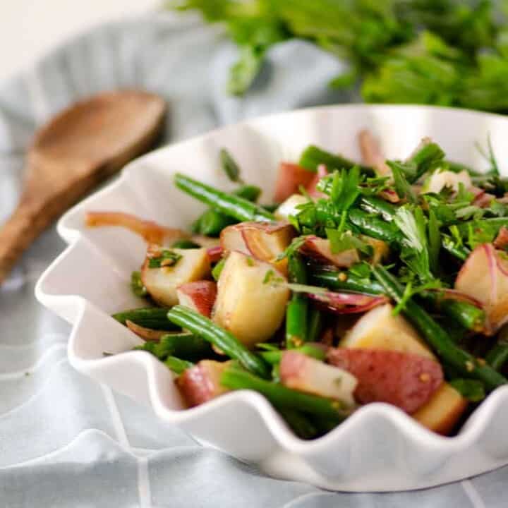 Green Bean and Red Potato Salad with Fresh Herbs