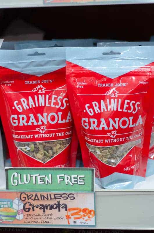 gluten free grain free granola