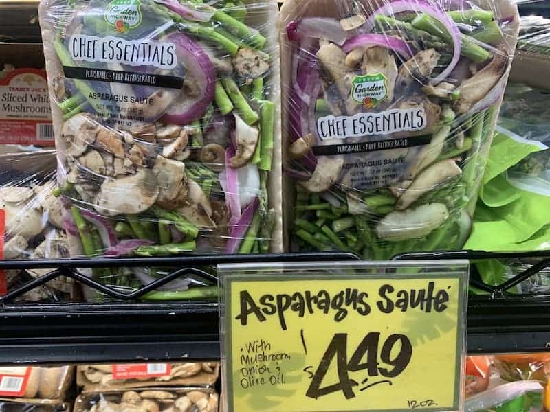 trader joes asparagus saute