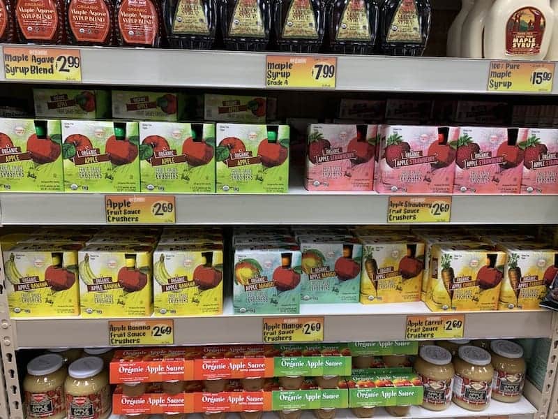 applesauce squeeze packs