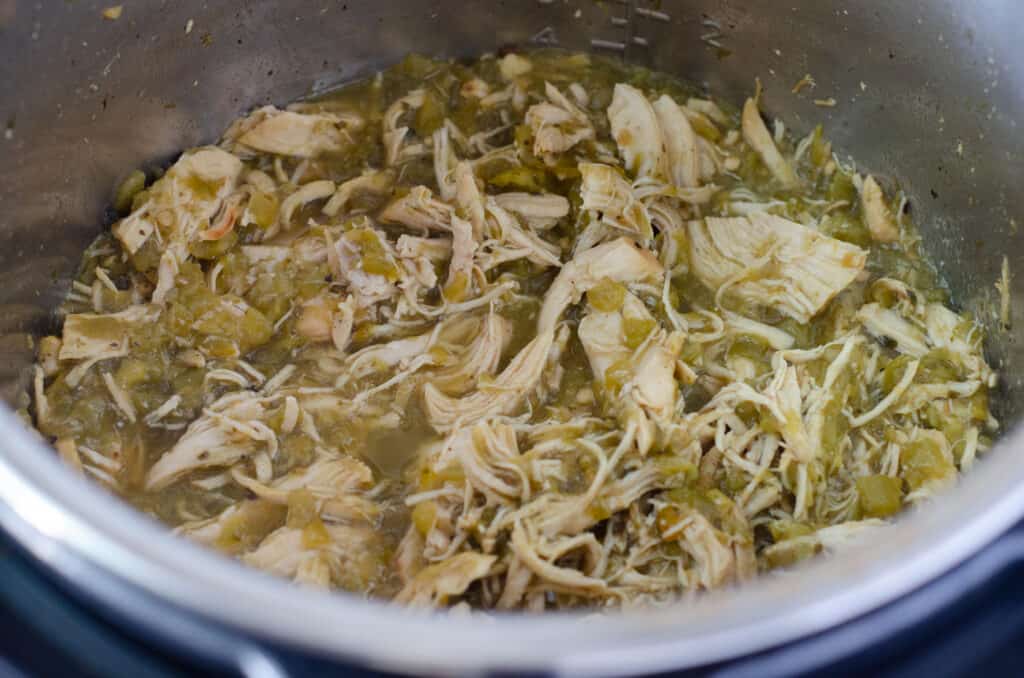 chicken shredded in instant pot