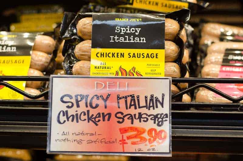 spicy italian chicken sausage