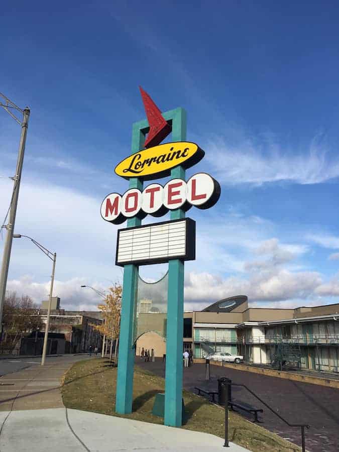 Lorraine Motel sign 