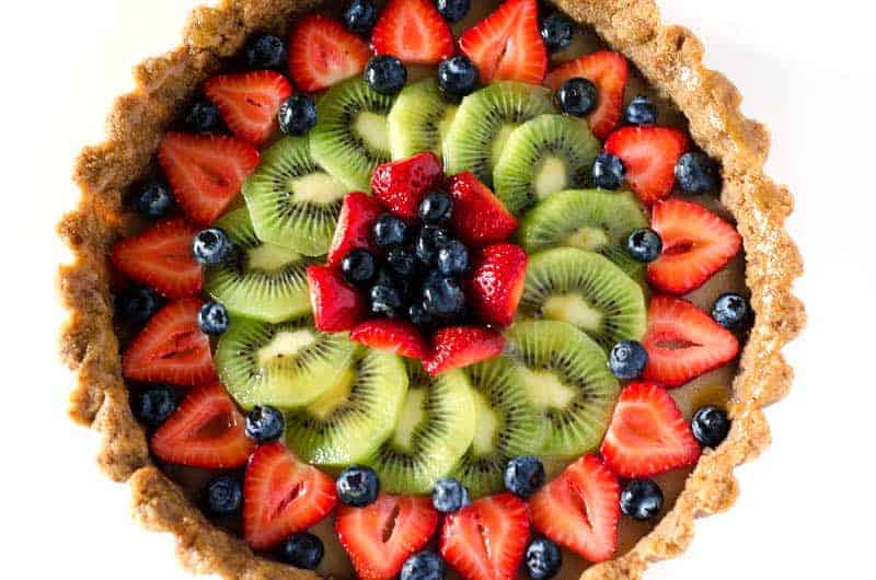 Mixed Fruit Tart with Glaze | PaleoScaleo.com