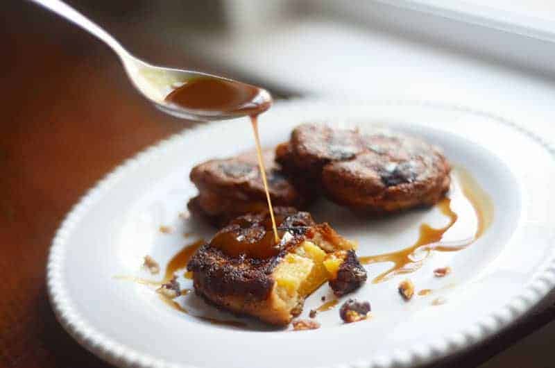 Paleo Peach Fritters 