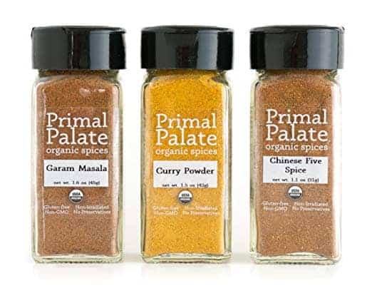 jars of primal palate seasonings