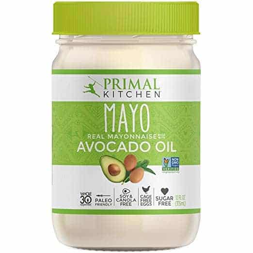 jar of avocado mayo