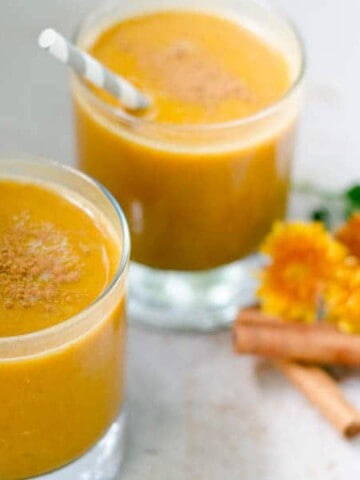 Pumpkin Smoothie | paleoscaleo.com