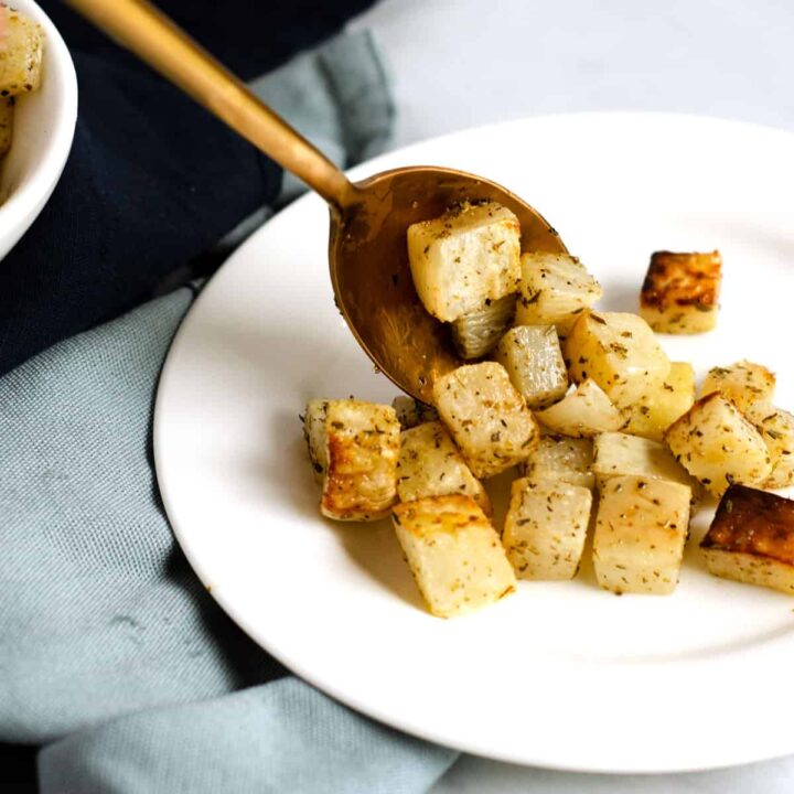 Perfectly Roasted Turnips