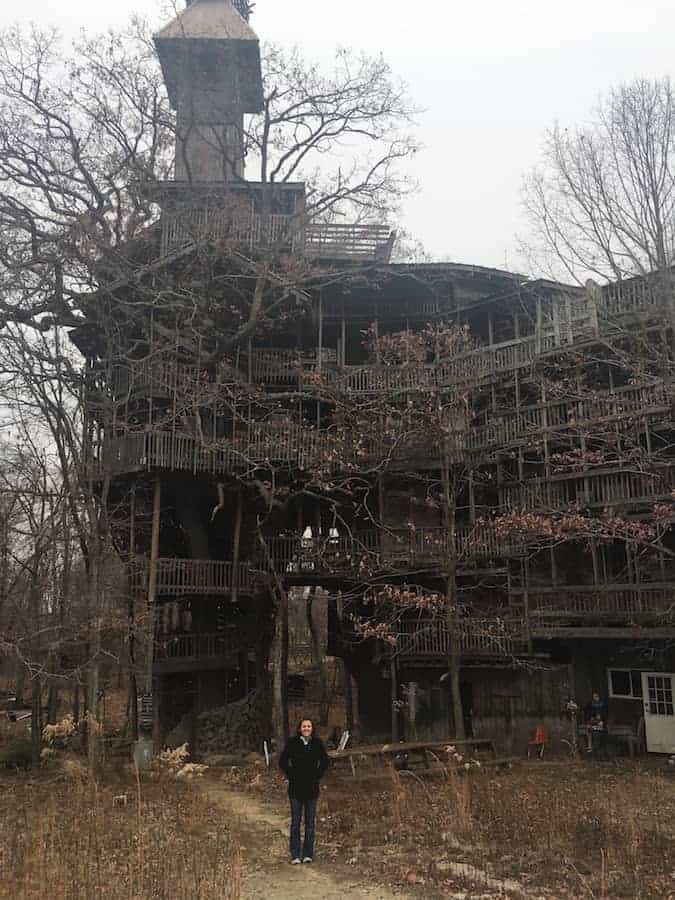 The Minister's Treehouse up close