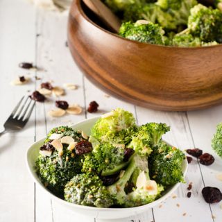 Raw Broccoli Power Salad