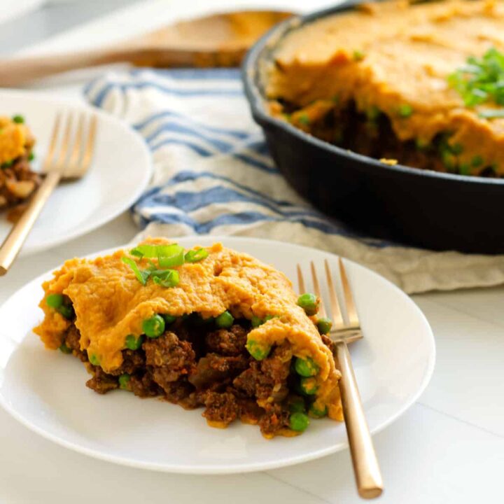 Whole30 Sweet Potato Shepherd's Pie