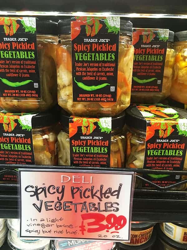 Spicy Pickled Vegetables | Trader Joe's