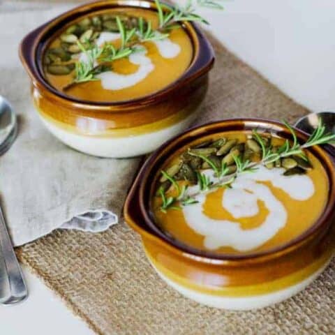 Curried Sweet Potato Soup | PaleoScaleo.com